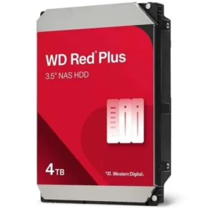 Disco Duro WD Red Plus NAS 4TB Disco interno HDD 3.5" 256MB SATA 3
