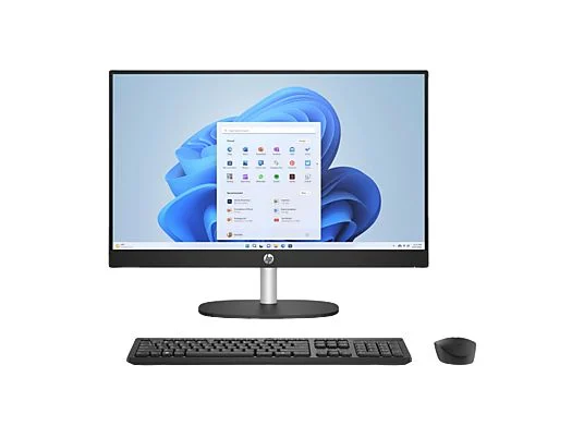 All in One-HP 27-cr0108ns 27" Full HD, AMD Ryzen™ 5 7520U, 16 GB LPDDR5, 512 GB SSD, Gráficos AMD Radeon™ Integrados, Sin Sistema Operativo